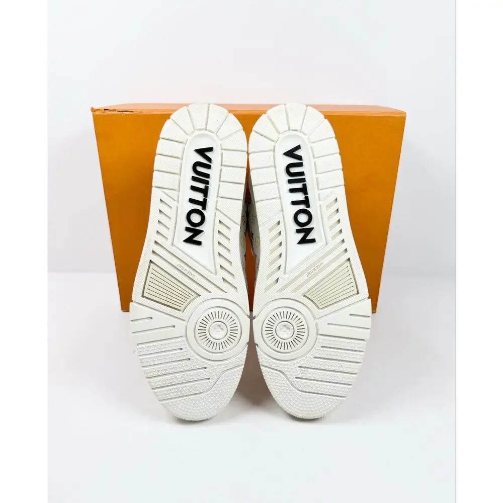 Size 7UK/8US - Louis Vuitton Takashi Murakami White